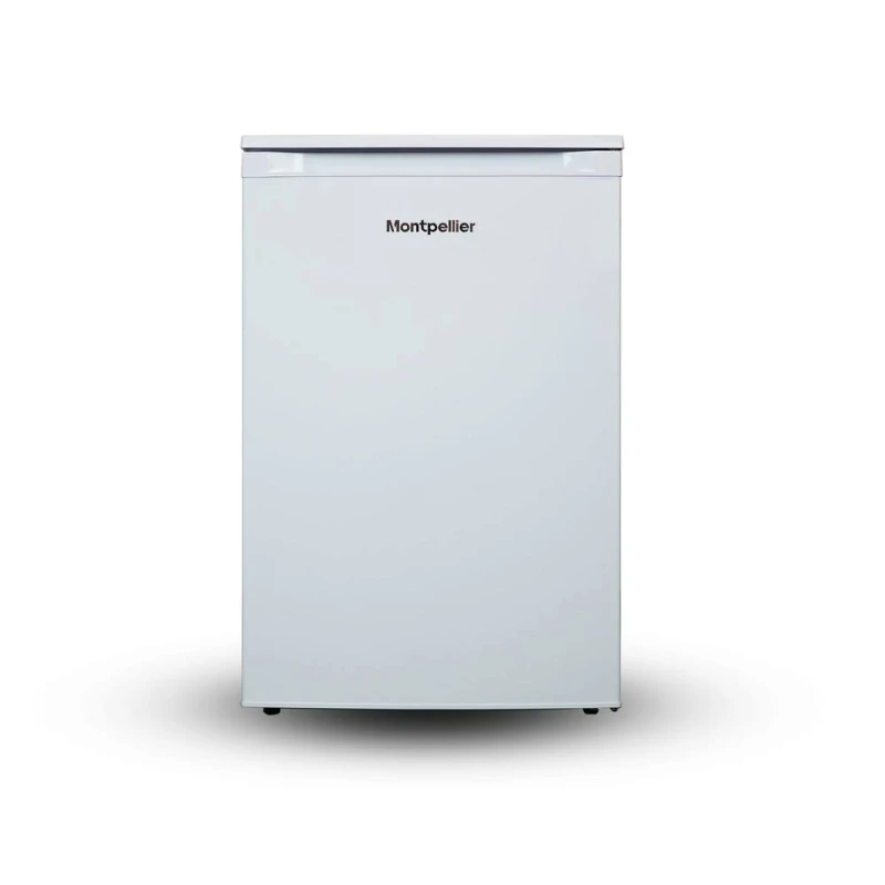 Image of Montpellier MDAUCL54W - White Undercounter Larder Fridge - 128L - E Energy Rating Size: 1 Pack White Unisex 1 Pack