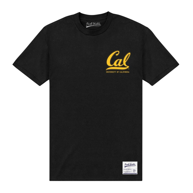 Image of Berkeley Mens University Of California T-Shirt in Black Size: 3XL Black Male 3XL