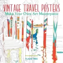 Image of Vintage Travel Posters (Art Colouring Book) : Make Your Own Art Masterpiece