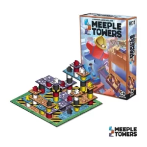 image of Meeple Towers Board Game *English Version*