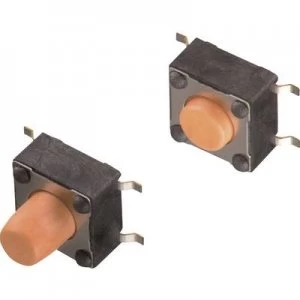 Image of Wuerth Elektronik WS TSS 430152095836 Pushbutton 12 Vdc 0.05 A 1 x OffOn momentary