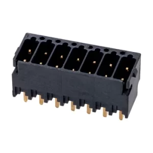 Image of Phoenix 1859699 DMCV 0,5/ 7-G1-2,54 THR 2-Row PCB Header 6A 2x7 Wa...