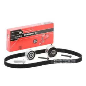 Image of GATES Timing belt kit OPEL,FIAT,CHEVROLET K015603XS 1606314,1606355,1606356 1606426,1629067,93185849,93196786,93196787,95507809,95516740,1606314