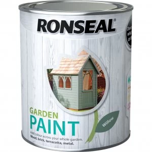 Image of Ronseal General Purpose Garden Paint Willow 750ml