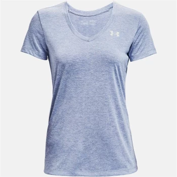Image of Under Armour Tech Twist T Shirt Ladies - Blue