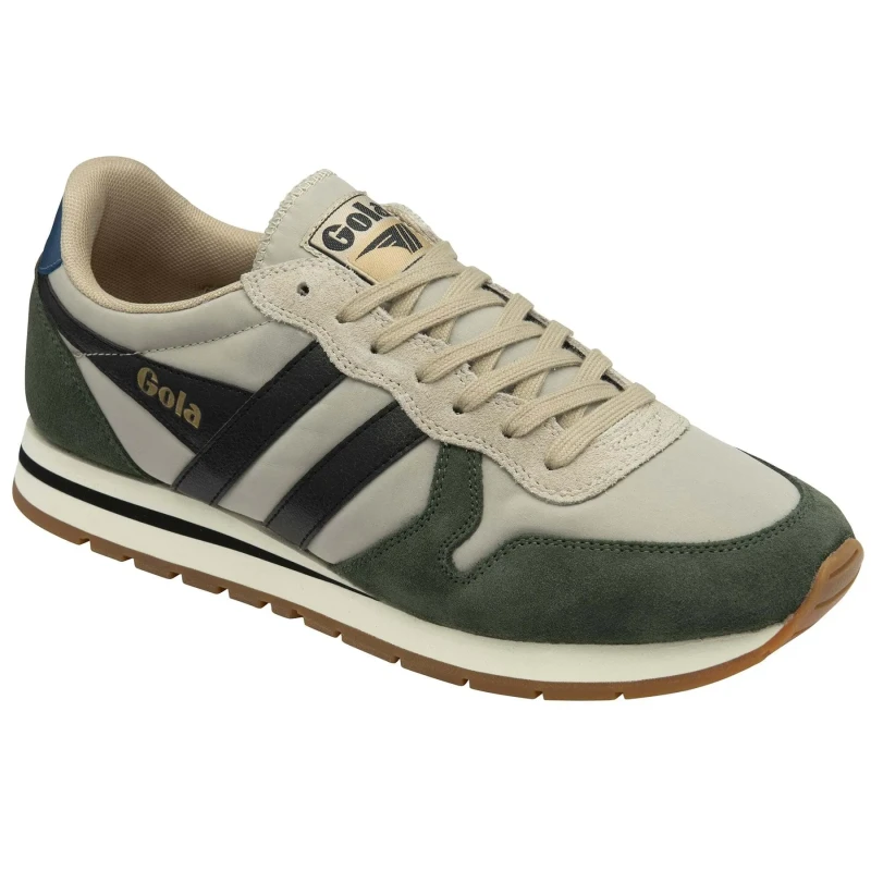 Image of Gola Gola Mens Daytona Chute Trainer - Bone Bone - Gola - Size: 10 Bone Male 10 GO05304