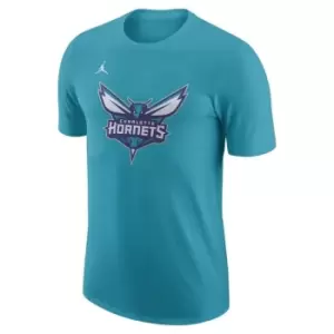 Image of Nike M Nk Es LOGO1 Ss Tee - Blue