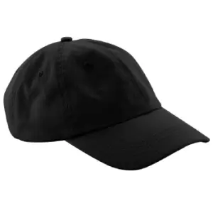 Image of Beechfield Unisex Low Profile 6 Panel Dad Cap (One Size) (Black)