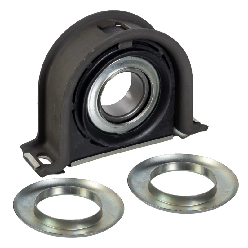 Image of FEBI BILSTEIN 183119 Suspension, drive shaft with fastening/mounting material, with rolling bearing Suspension,drive shaft (1420)