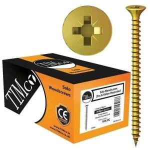 Image of Solo Countersinking Pozi Wood Screws 4.5mm 30mm Pack of 200
