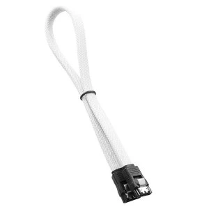 image of CableMod ModMesh SATA 3 Cable 30cm - White