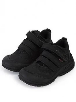 Image of Kickers Boys Trukka Mid Shoe, Black, Size 9 Younger
