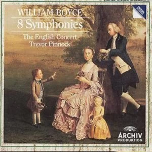 Image of 8 Symphonies by William Boyce CD Album