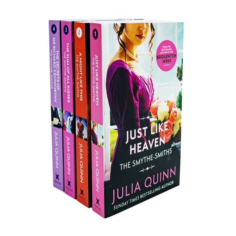 Image of Smythe-Smith Quartet Series 4 Book Set Collection Julia Quinn Historical Regency Romance Julia Quinn Books