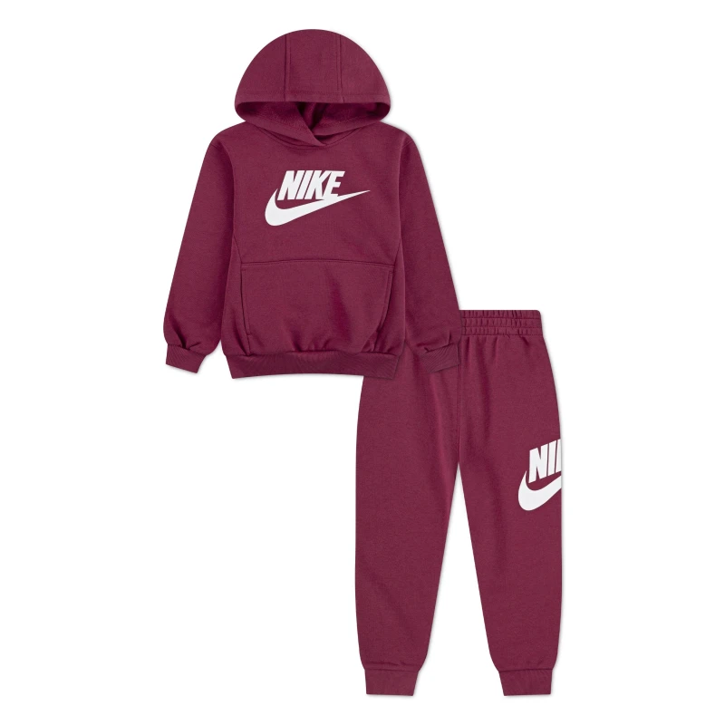 Image of Nike Fleece Tracksuit Baby Girls Sweet Beet female 12M