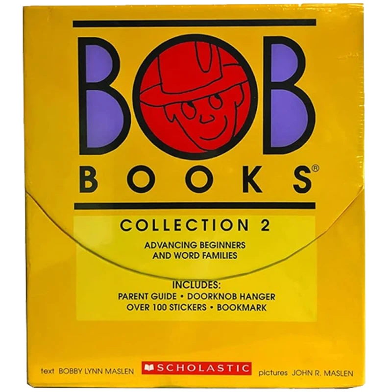 Image of Bob Books Collection 2 Advancing Beginners And Word Families Collection Bobby Lynn Maslan Books