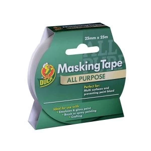 image of Shurtape Duck Tape All-Purpose Masking Tape 25mm x 25m