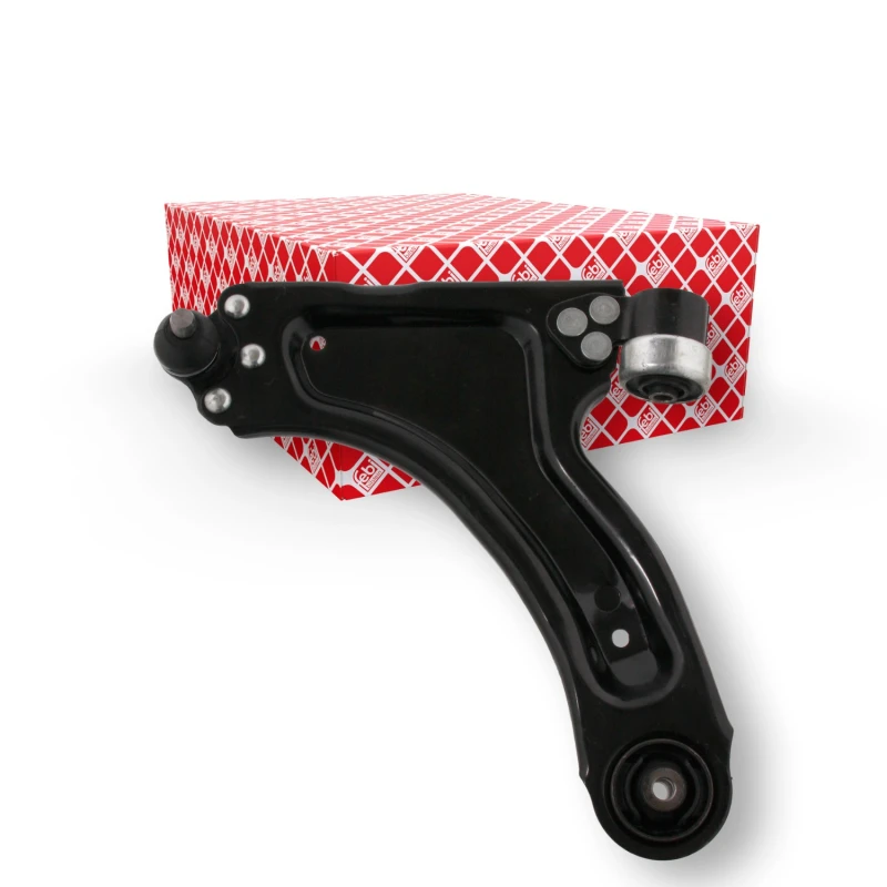 Image of FEBI BILSTEIN 18125 Suspension arm Control Arm, Sheet Steel, Lower, with ball joint, with rubber mounts Sheet Steel Track Control Arm (273)