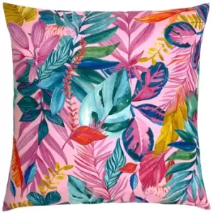 image of Psychedelic Jungle Outdoor Cushion Multi