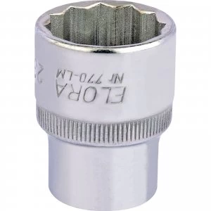Image of Elora 1/2" Drive Bi Hexagon Socket Metric 1/2" 23mm