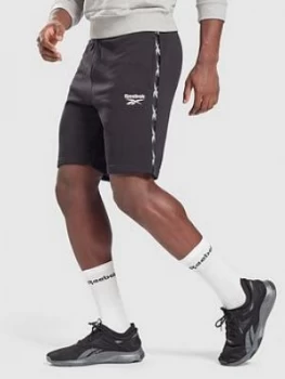 image of Reebok Essentials Tape Short, Black, Size 2XL, Men