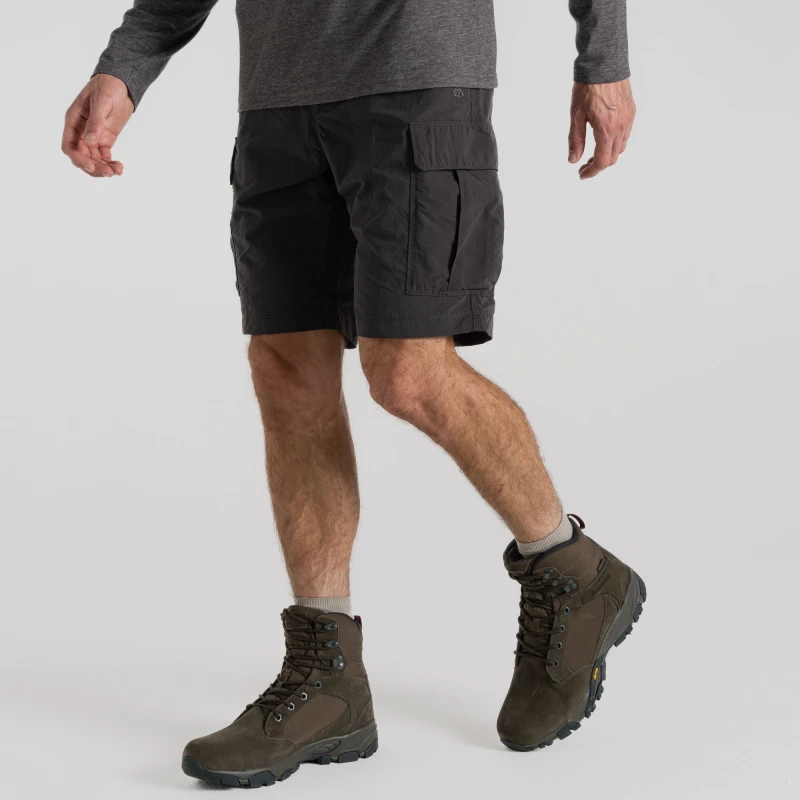 Image of Craghoppers Mens NosiLife' Cargo Short in Mid Grey Size: 42R Mid Grey Male 42R