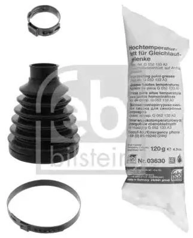 Image of FEBI BILSTEIN 100440 CV Boot Bellow,drive shaft (194)