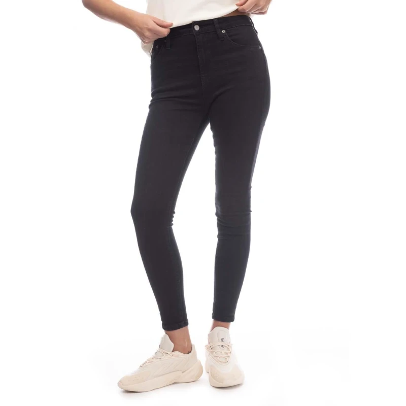 Image of Superdry Vintage High Rise Skinny Jeans Black female 26R