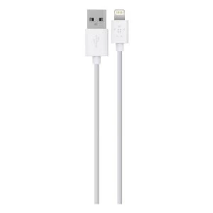 Image of Belkin F8J023BT04-WHT 1.2M Lighting Charge and Sync Cable in White
