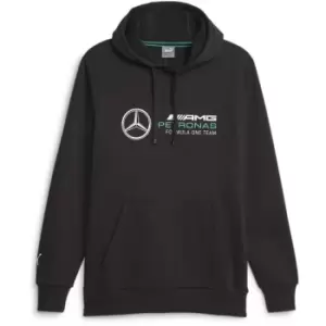 Image of Puma ESS Fleece Hoodie - Black