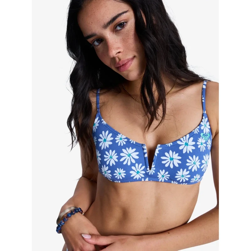 Image of Roxy Womens swimsuit top Roxy PT Essentials Strappy Bleu Female L