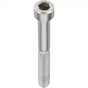 Image of TOOLCRAFT 839697 Allen screws M2.5 12mm Hex socket (Allen) DIN 912 Stainless steel A2 20 pc(s)