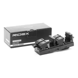 Image of RIDEX Switch, window winder Driver side 1761S0013 SKODA,Fabia I Combi (6Y5),FABIA (6Y2),Octavia I Combi (1U5),OCTAVIA (1U2),SUPERB (3U4)