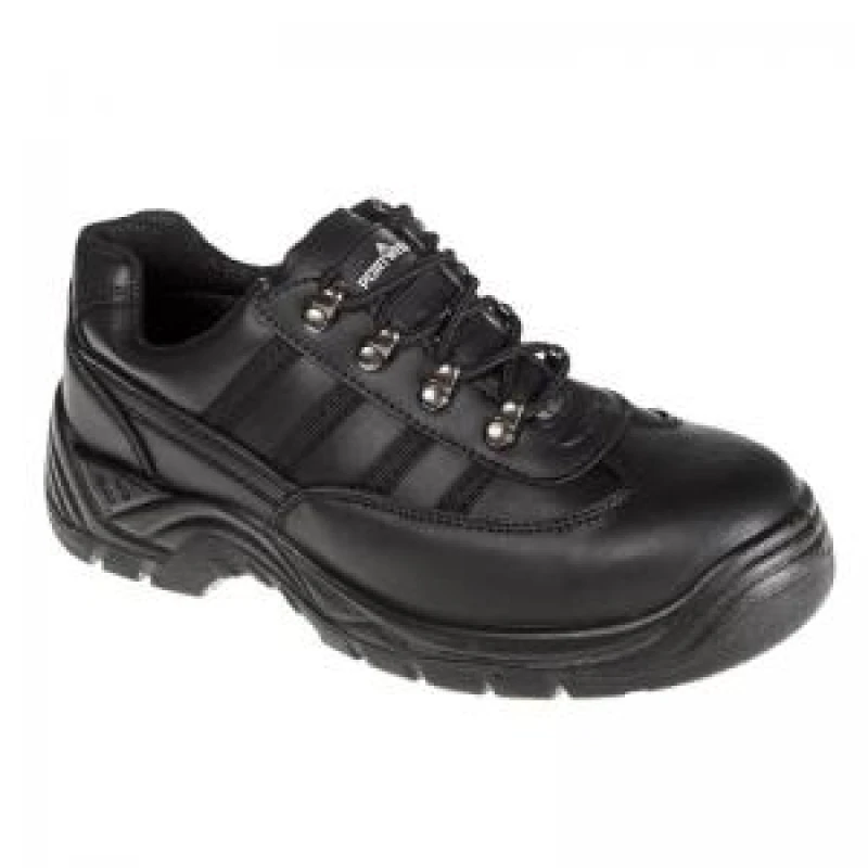 Image of Portwest Steelite S1P Safety Trainers FW25BKR39 Colour: Black
