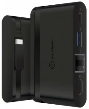 Image of Alogic 4 Port Travel Dock Essential USB-C Hub