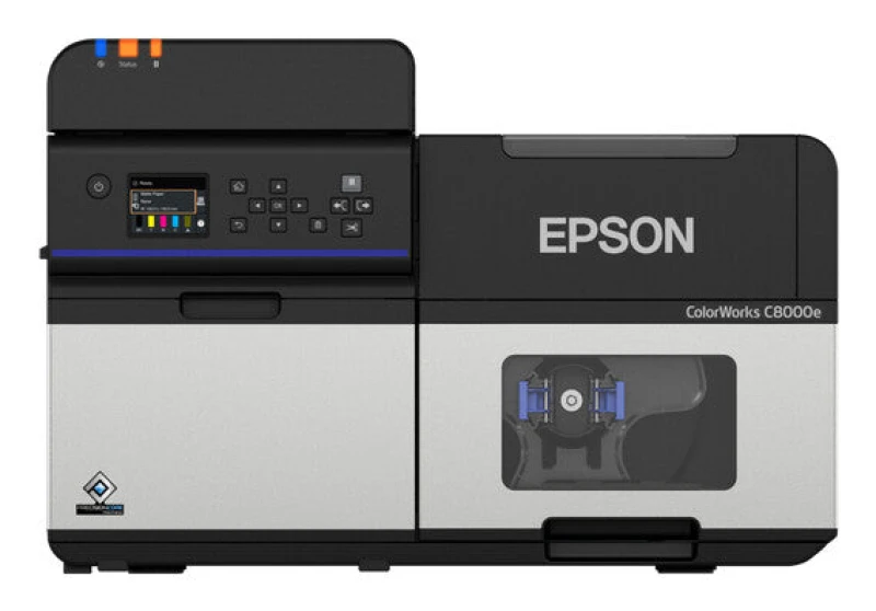 Image of Epson ColorWorks C8000e (BK) label printer Inkjet Colour 600 x 1200 DP