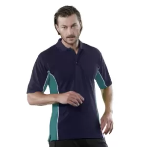 Image of GamegearA Mens Track Pique Short Sleeve Polo Shirt Top (2XL) (Orange/Graphite/White)