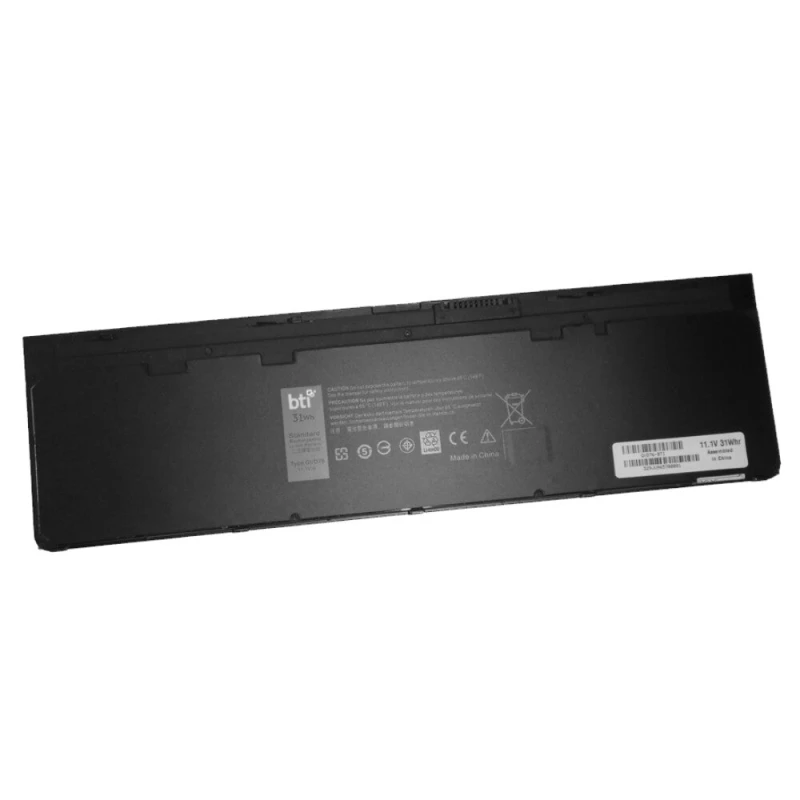 Image of BTI BTI 31Wh 3 cell W57CV compatible battery for DELL LATITUDE E7250 LATITUDE E7240 GVD76-BTI