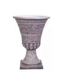Image of Yougarden Stone Look Plastic Round Urn Planter