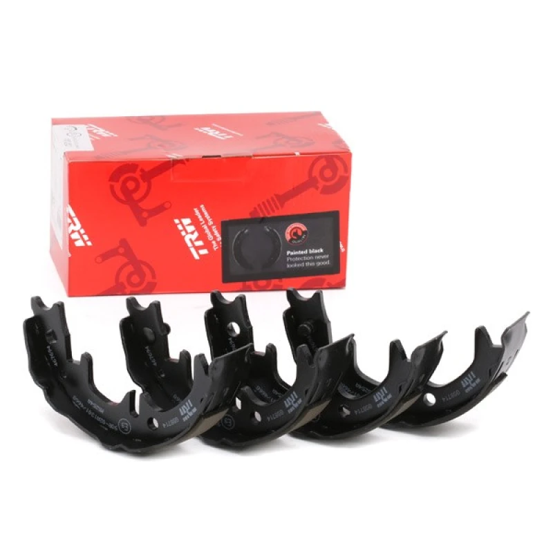 Image of TRW GS8714 Handbrake Shoes Brake Shoe Set,parking brake (1419)