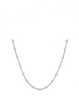 image of The Love Silver Collection Sterling Silver Ball Necklace