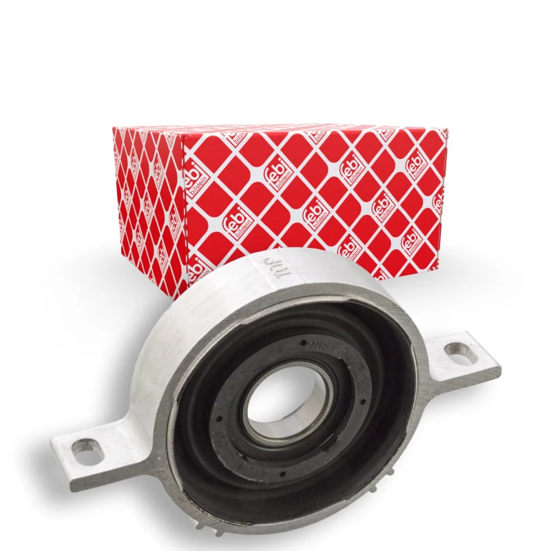 Image of FEBI BILSTEIN 104648 Suspension, drive shaft with ball bearing Suspension,drive shaft (1420)