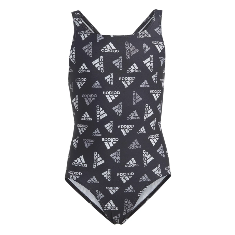 Image of adidas Logo Swimsuit Infants - Black 2 - 3 Years