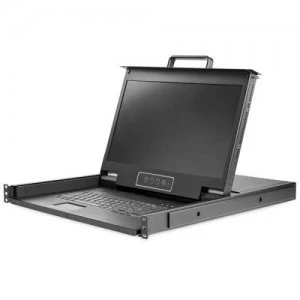 image of 1U 17" VGA Rackmount HD KVM Console