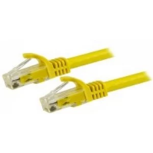 image of StarTech N6PATC5MYL 5m Cat6 UUTP UTP Yellow networking cable