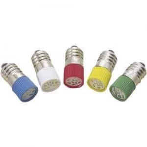 Image of LED bulb E10 Amber 24 Vdc 24 V AC 3 lm Barthelme