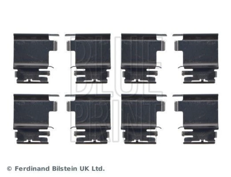 Image of Blue PRINT Brake pad fitting kit Blue PRINT ADBP480014
