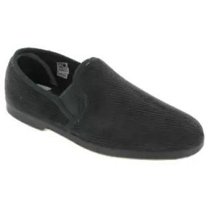 Image of GBS Exeter Mens Twin Gusset Slipper / Mens Slippers (9 UK) (Grey)