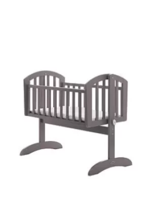 Image of Obaby Sophie Swinging Crib & Mattress, White