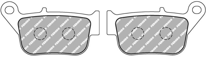 Image of FERODO FDB2279AG Brake pad set Rear Axle Brake Pad Set,disc brake (402)